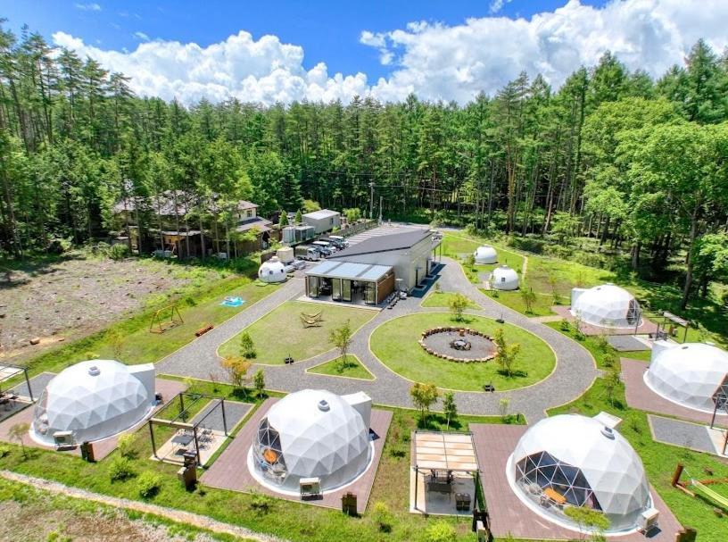 Hoshifull Dome Fuji Hotell Fujikawaguchiko Exteriör bild